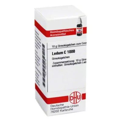 DHU Ledum C 1000 golyócskák, 10 g DHU Ledum C 1000 golyócskák, 10 g