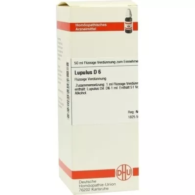LUPULUS D 6 Hígítás, 50 ml
