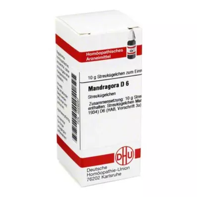 MANDRAGORA D 6 gömböcske, 10 g