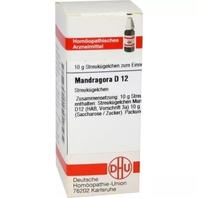 MANDRAGORA D 12 golyó, 10 g