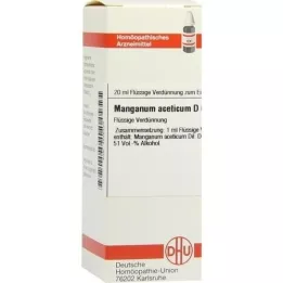 MANGANUM ACETICUM D 6 Hígítás, 20 ml