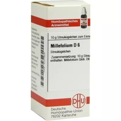 MILLEFOLIUM D 6 gömböcske, 10 g