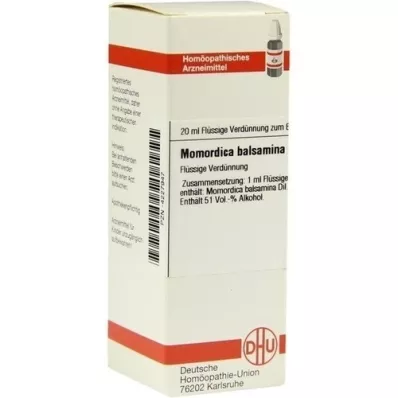 MOMORDICA BALSAMINA D 6 Hígítás, 20 ml