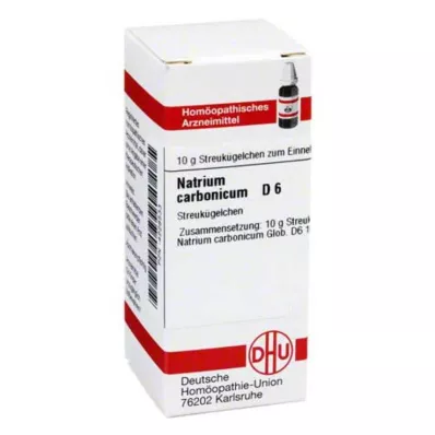 DHU Natrum carbonicum D 6 gömböcskék, 10 g