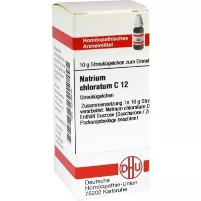 NATRIUM CHLORATUM C 12 gömböcskék, 10 g