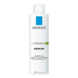ROCHE-POSAY Kerium zsíros bőrre való gél sampon, 200 ml