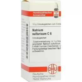 NATRIUM SULFURICUM C 6 golyócskák, 10 g