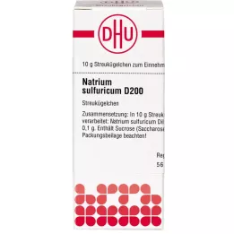 NATRIUM SULFURICUM D 200 golyócskák, 10 g