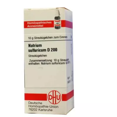 NATRIUM SULFURICUM D 200 golyócskák, 10 g