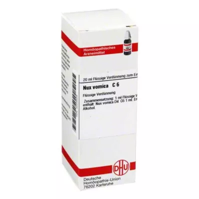 NUX VOMICA C 6 Hígítás, 20 ml NUX VOMICA C 6 Hígítás, 20 ml