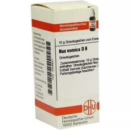 NUX VOMICA D 8 gömböcskék, 10 g