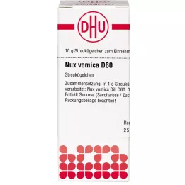 NUX VOMICA D 60 gömböcskék, 10 g