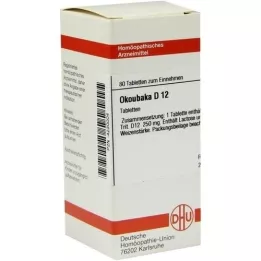 OKOUBAKA D 12 tabletta, 80 db