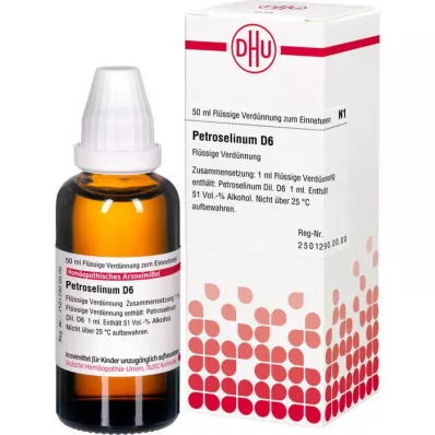 PETROSELINUM D 6 Hígítás, 50 ml