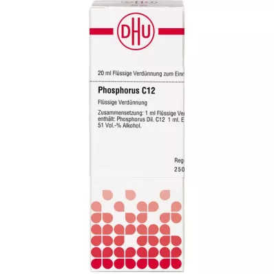 PHOSPHORUS C 12 Hígítás, 20 ml