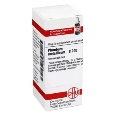 DHU Plumbum metallicum C 200 golyócskák, 10 g