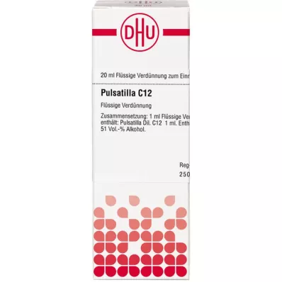 PULSATILLA C 12 Hígítás, 20 ml