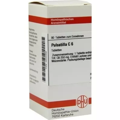 PULSATILLA C 6 tabletta, 80 db