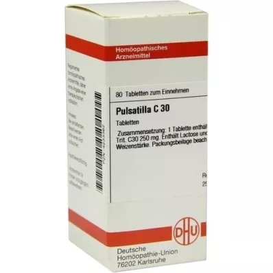 PULSATILLA C 30 tabletta, 80 db