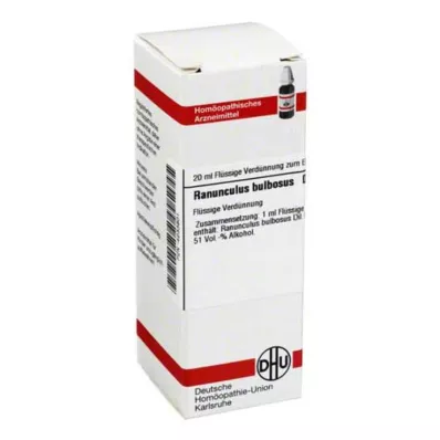 RANUNCULUS BULBOSUS D 12 Hígítás, 20 ml