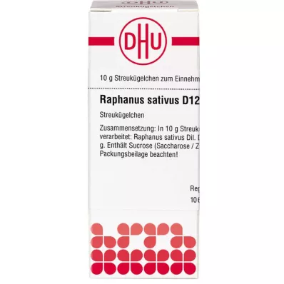 RAPHANUS SATIVUS D 12 gömböcske, 10 g