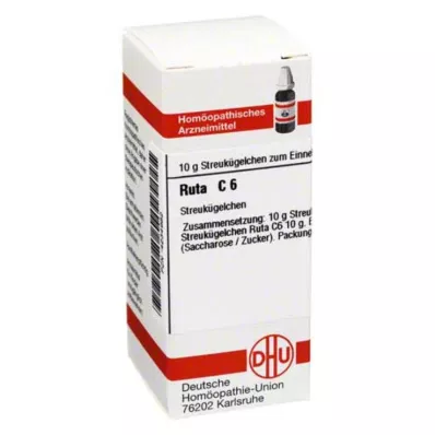 DHU Ruta C 6 gömböcskék, 10 g