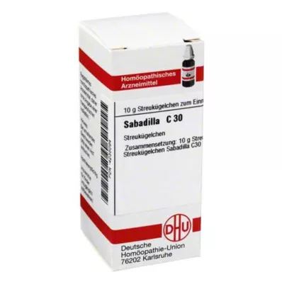 SABADILLA C 30 gömböcskék, 10 g