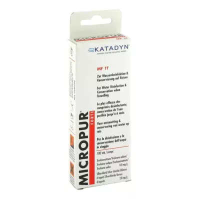 MICROPUR forte MF 1T tabletta, 100 db