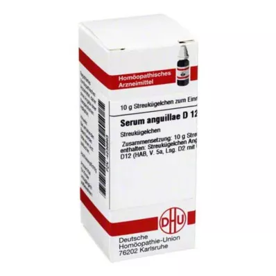 SERUM ANGUILLAE D 12 gömböcske, 10 g