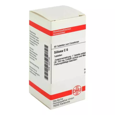 SILICEA C 6 tabletta, 80 db