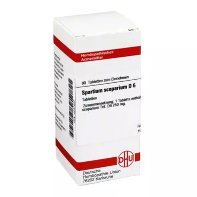 SPARTIUM SCOPARIUM D 6 tabletta, 80 db SPARTIUM SCOPARIUM D 6 tabletta, 80 db