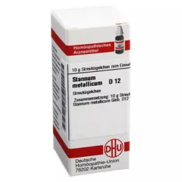 STANNUM METALLICUM D 12 gömböcske, 10 g