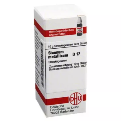 STANNUM METALLICUM D 12 gömböcske, 10 g