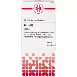 STICTA D 3 tabletta, 200 db