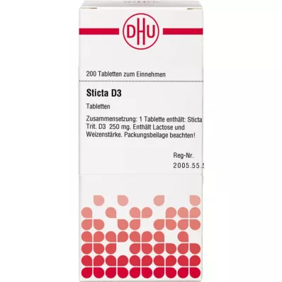 STICTA D 3 tabletta, 200 db