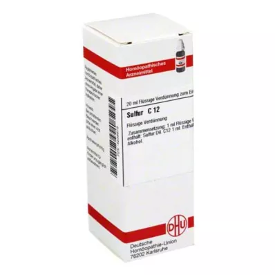 SULFUR C 12 Hígítás, 20 ml