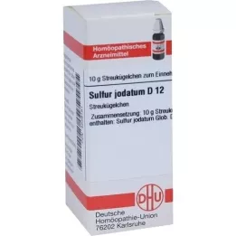 SULFUR JODATUM D 12 gömböcske, 10 g