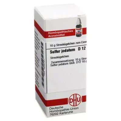 SULFUR JODATUM D 12 gömböcske, 10 g SULFUR JODATUM D 12 gömböcske, 10 g