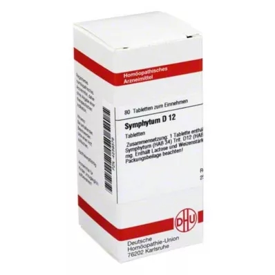 DHU Symphytum D 12 tabletta, 80 db