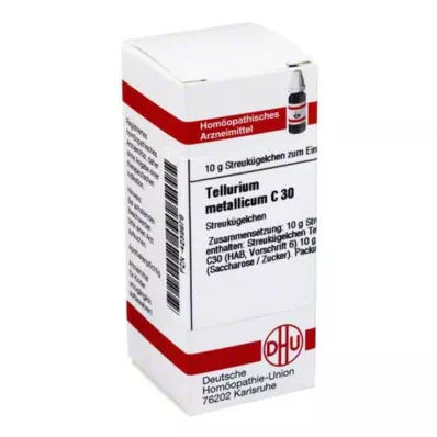 TELLURIUM metallicum C 30 gömböcskék, 10 g