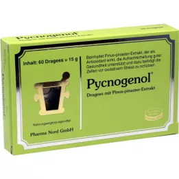 PYCNOGENOL KIEFERNRINDENEXTRAKT Pharma Nord Drag., 60 db