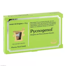 PYCNOGENOL KIEFERNRINDENEXTRAKT Pharma Nord Drag., 60 db