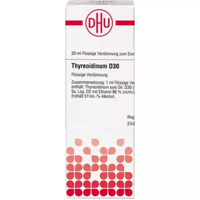 THYREOIDINUM D 30 hígítás, 20 ml