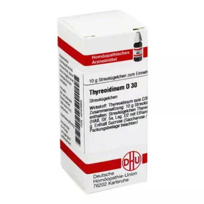 THYREOIDINUM D 30 gömböcskék, 10 g THYREOIDINUM D 30 gömböcskék, 10 g