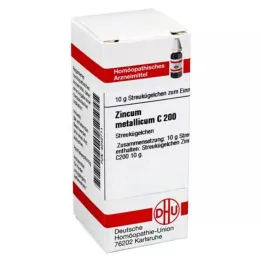 ZINCUM METALLICUM C 200 golyócskák, 10 g