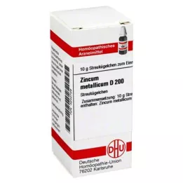 ZINCUM METALLICUM D 200 golyócskák, 10 g