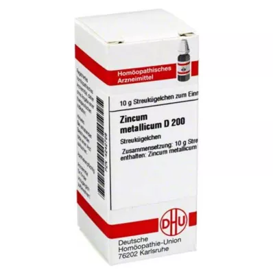 ZINCUM METALLICUM D 200 golyócskák, 10 g