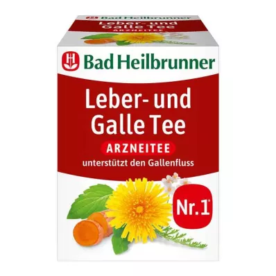 Bad Heilbrunner tea máj- és epeszűrő zacskó, 8X1,75 g