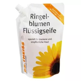 DR.THEISS Körömvirágos szappan utántöltő tasak, 500 ml