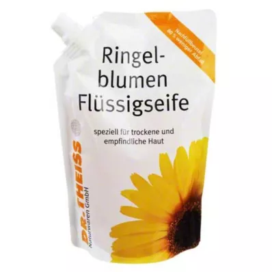 DR.THEISS Körömvirágos szappan utántöltő tasak, 500 ml